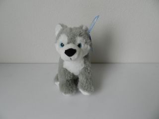 Obrázek z Pes Husky sedící plyš 18cm 